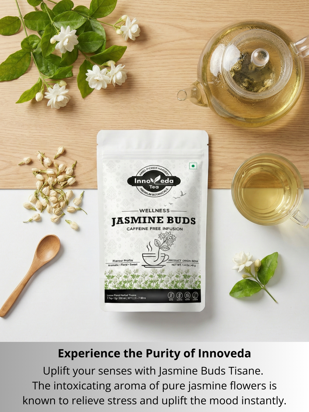 Thé aux bourgeons de jasmin