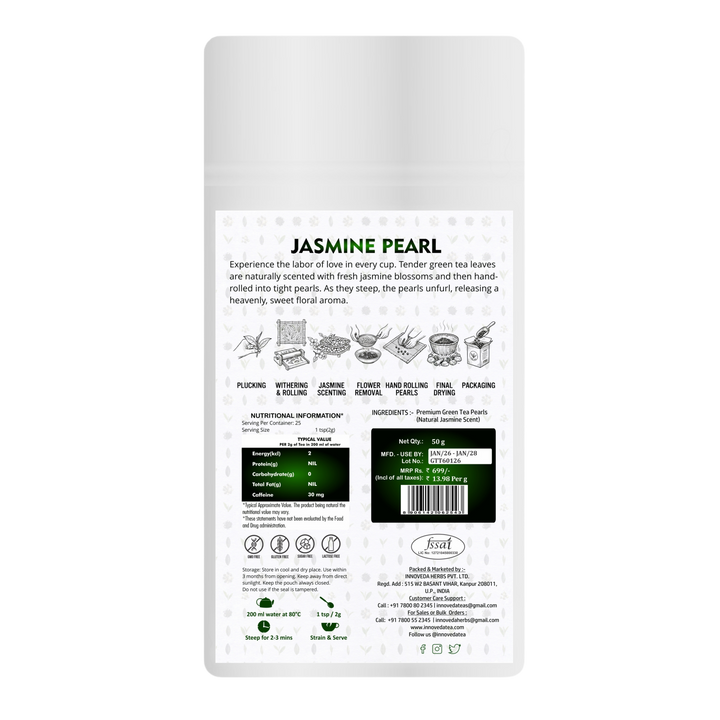 Thé aux perles de jasmin