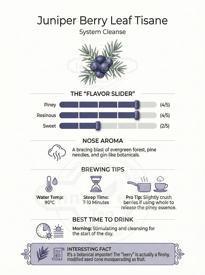 Juniper Berry Leaf Tisane 50 Grams