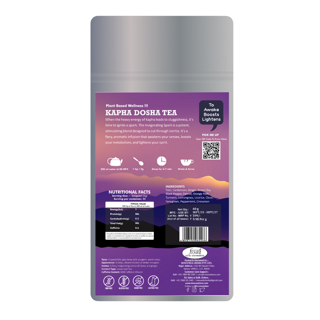 Kapha Dosha Tea (30 Tea Cups) 60 Grams