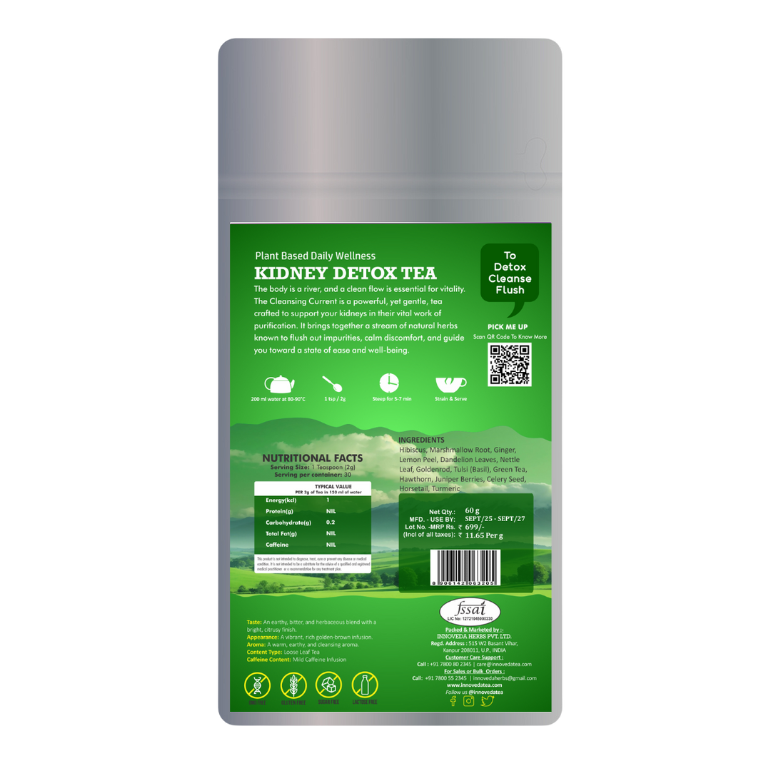 Kidney Detox Tea (30 Tea Cups) 60 Grams