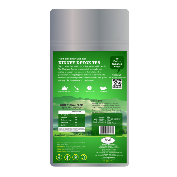 Kidney Detox Tea (30 Tea Cups) 60 Grams