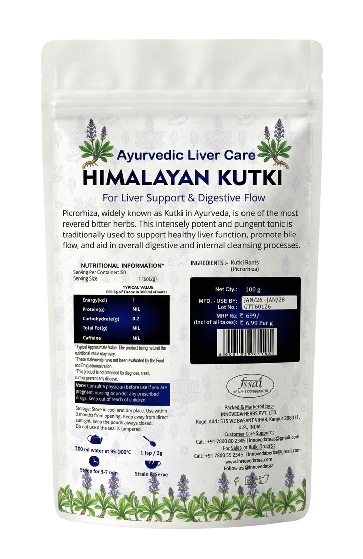 Kutki Root Infusion 100 Grams