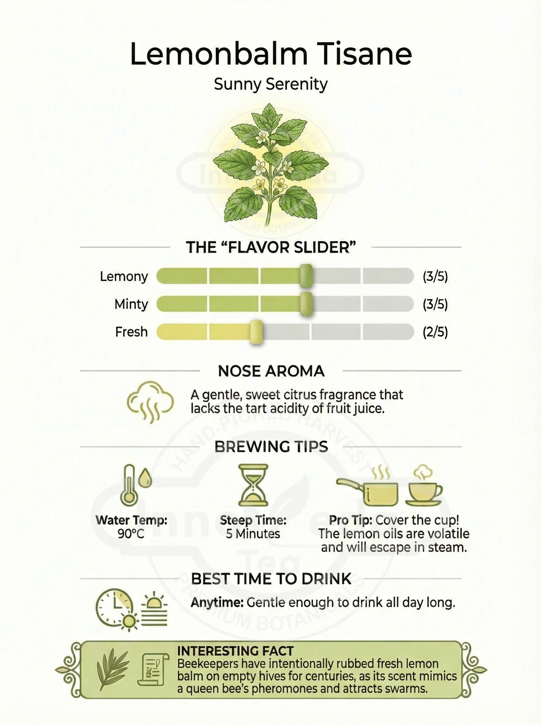 Lemon Balm Tisane 50 Grams