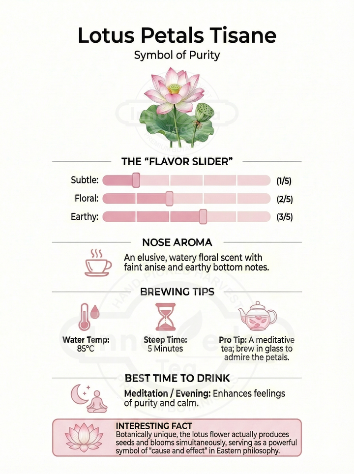 Lotus Flower Tisane 50 Grams