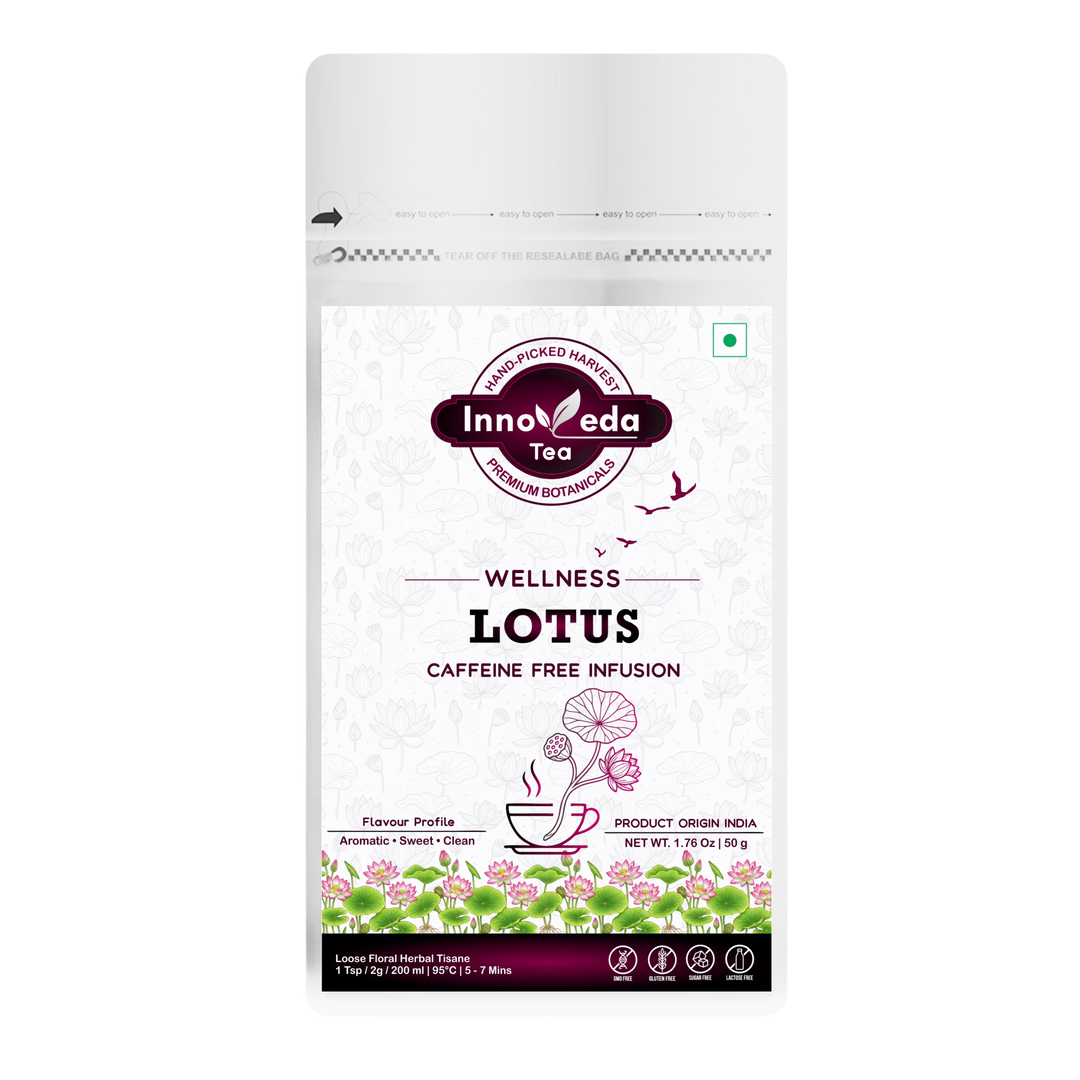 Thé au lotus pour la peau et les cheveux