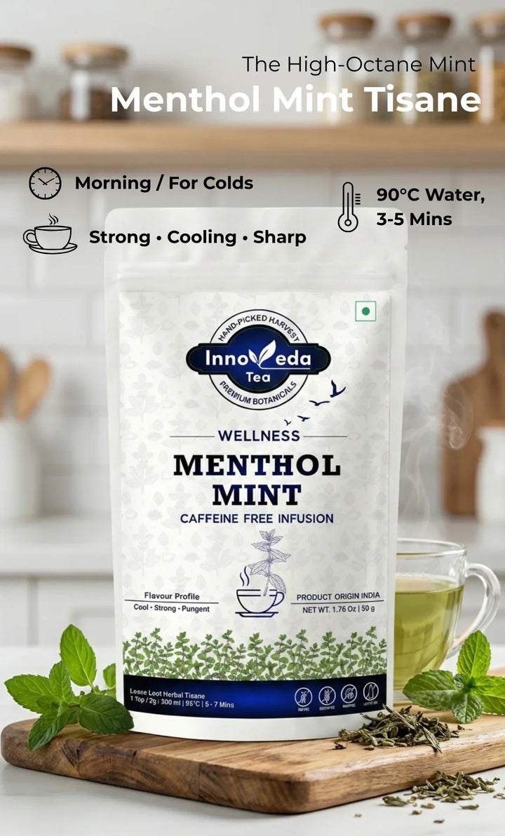 Menthol Mint Tisane 50 Grams - INNOVEDA