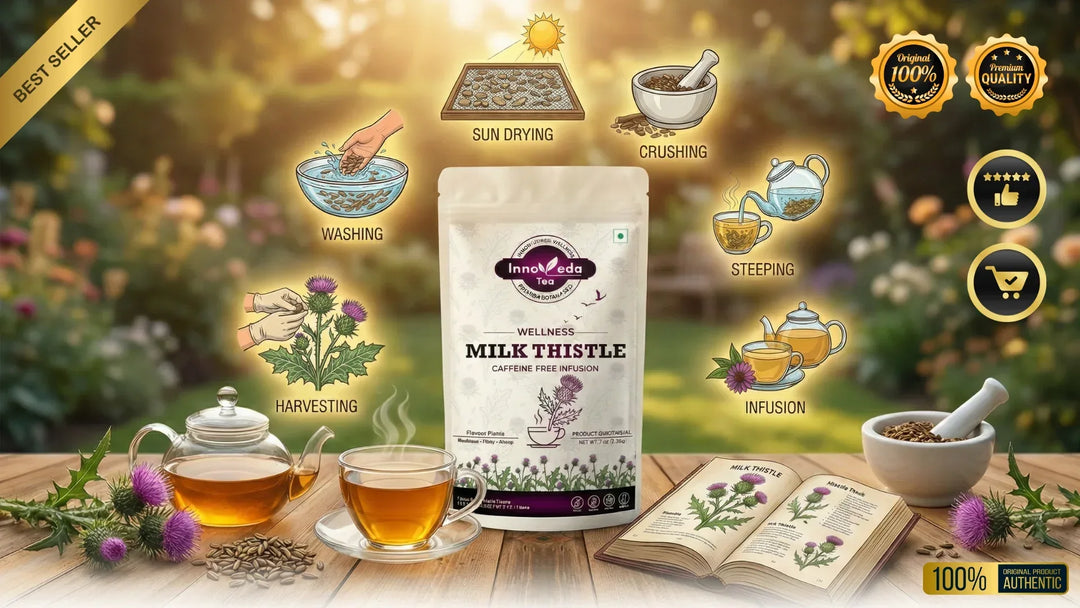 Milk Thistle Seeds Tisane 200 Grams - INNOVEDA