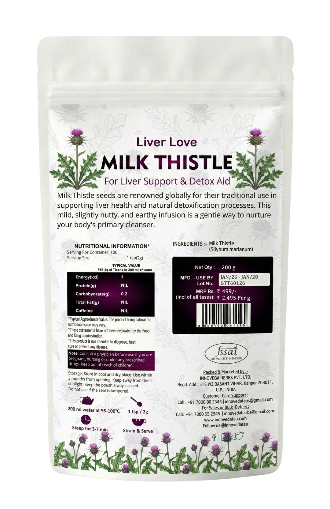 Graines de chardon-Marie