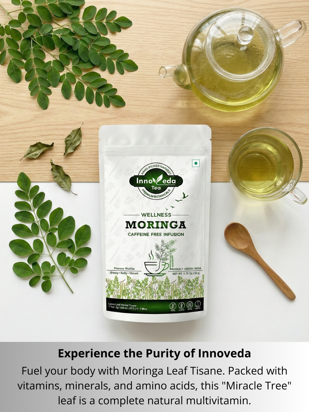 Thé aux feuilles de Moringa