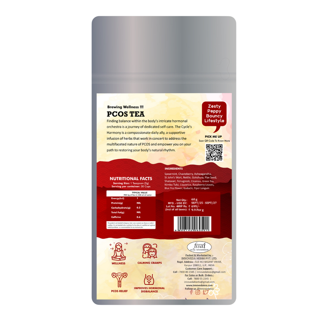 PCOS Tea (30 Tea Cups) 60 Grams