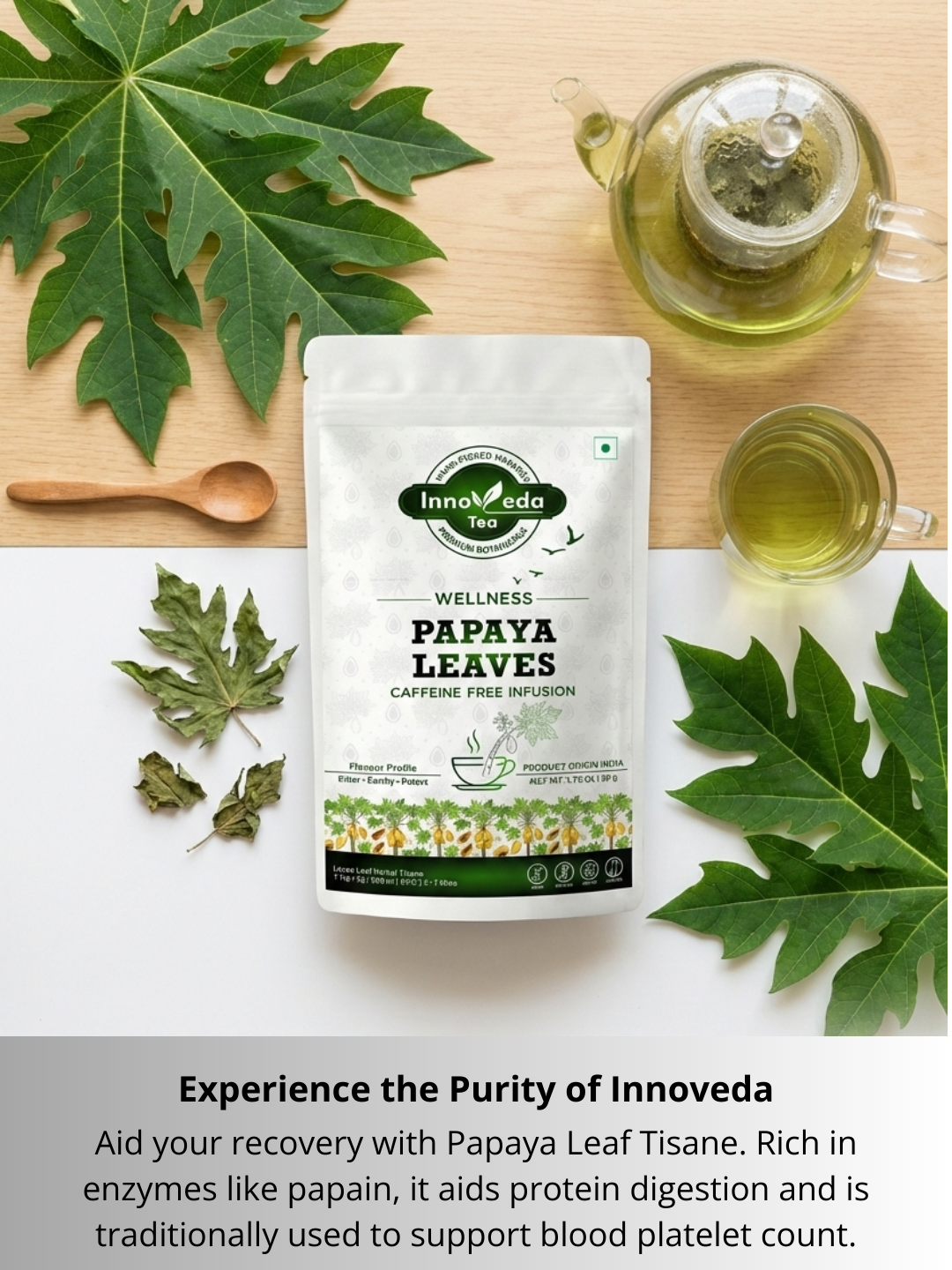 Thé aux feuilles de papaye