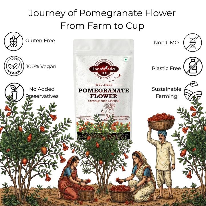 Pomegranate Flower Tisane 100 Grams