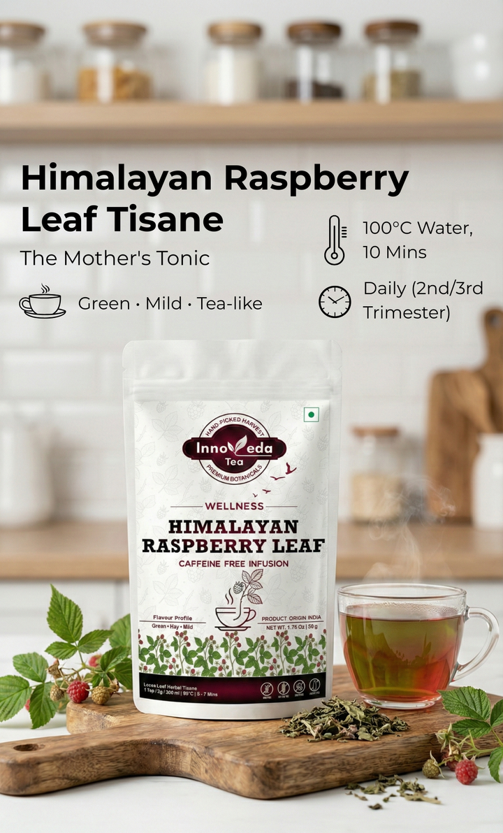 Thé aux feuilles de framboisier rouge