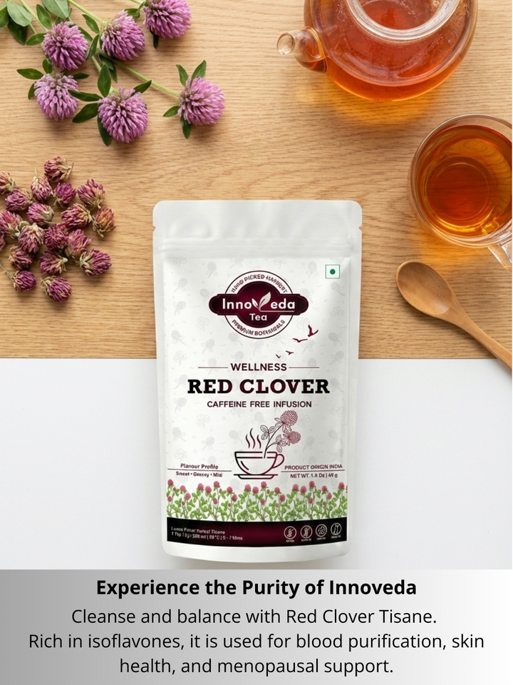 Thé aux fleurs de trèfle rouge