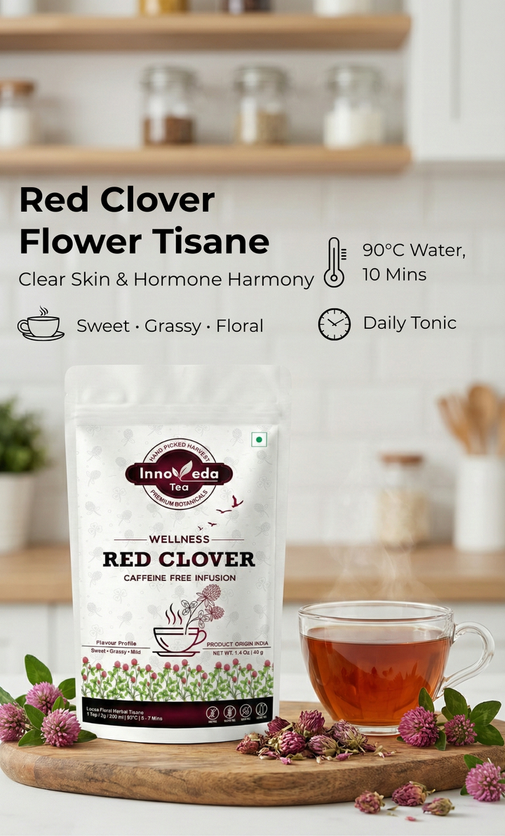 Thé aux fleurs de trèfle rouge