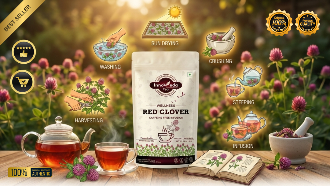 Thé aux fleurs de trèfle rouge