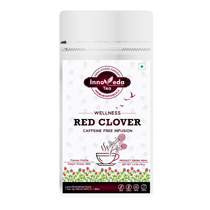 Thé aux fleurs de trèfle rouge