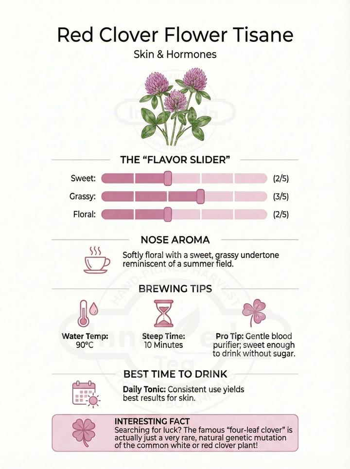 Red Clover Flower Tisane 40 Grams