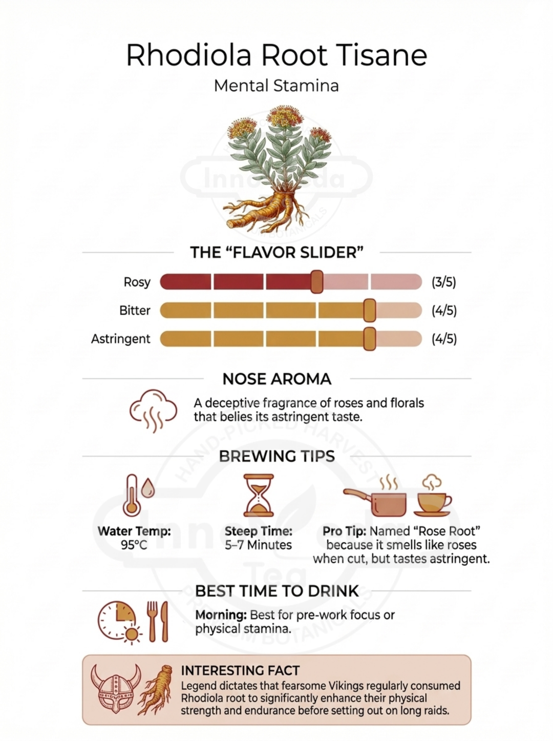 Rhodiola Rosea Root Tisane 50 Grams