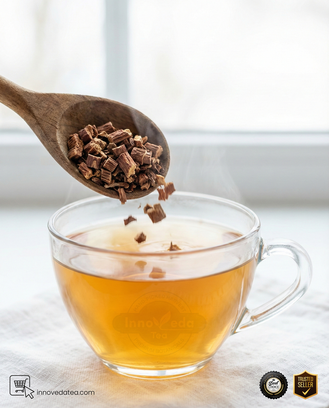 Rhodiola Root Tea Rhodiola Tisane - Mental Stamina | Innoveda Tea