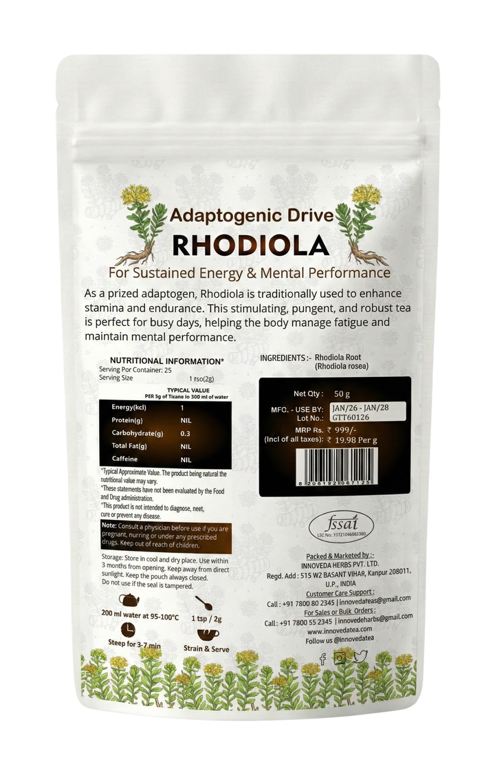 Rhodiola Rosea Root Tisane 50 Grams