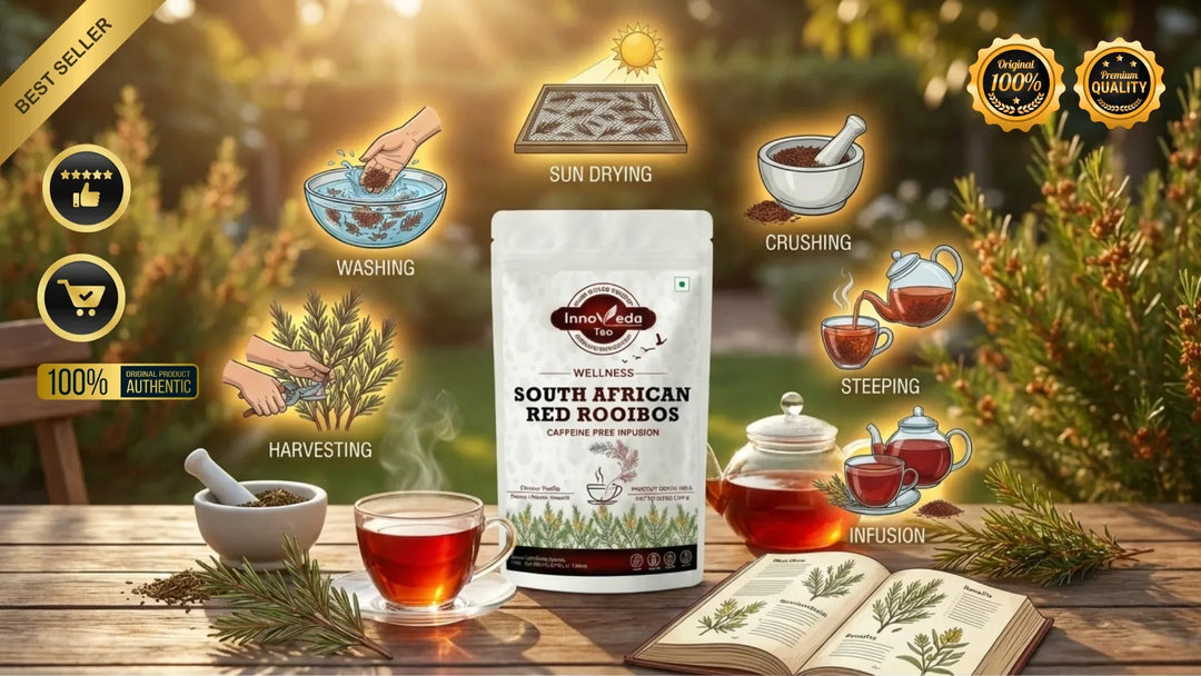 Rooibos Tea - Red Bush Tisane 100 Grams - INNOVEDA