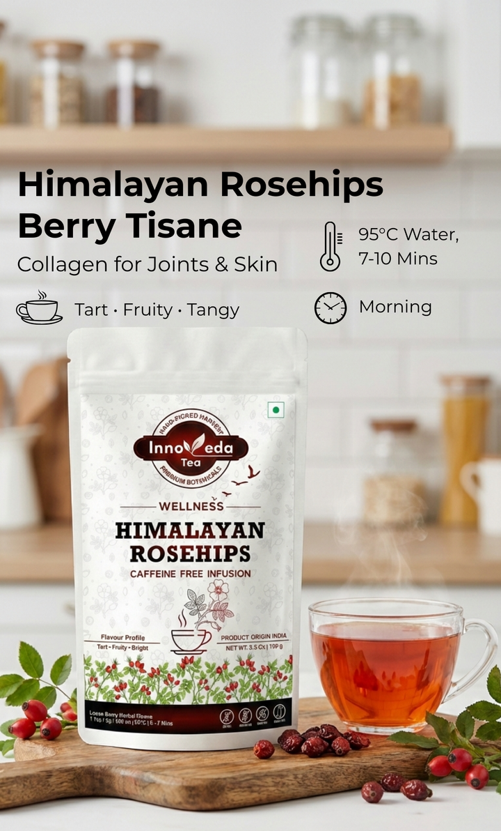 Hagebuttentee für die Gesundheit von Haar und Nägeln