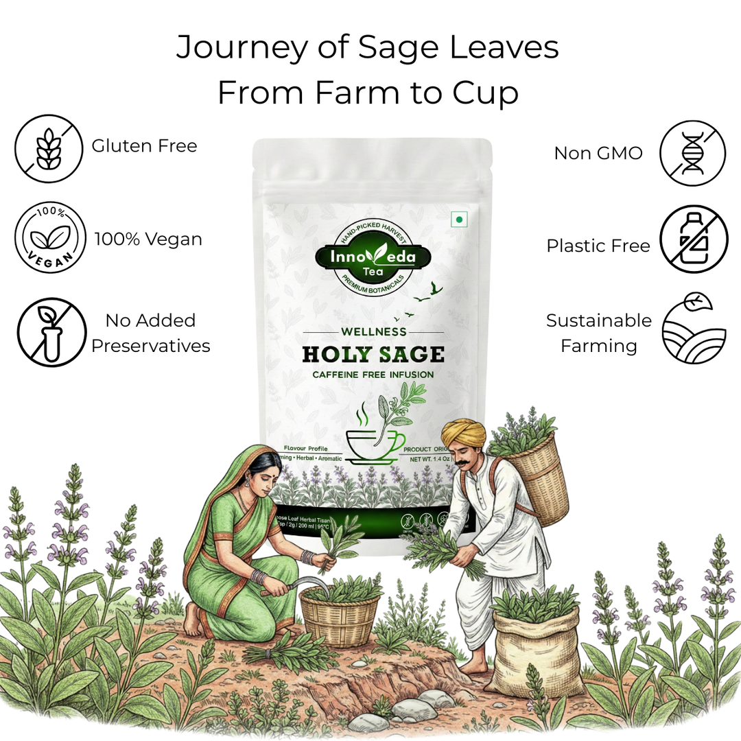 Heilige Salbeiblätter