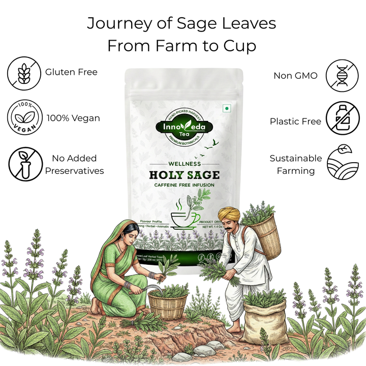 Heilige Salbeiblätter