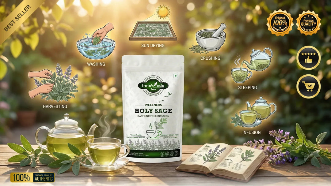 Holy Sage Leaf Tisane 40 Grams - INNOVEDA