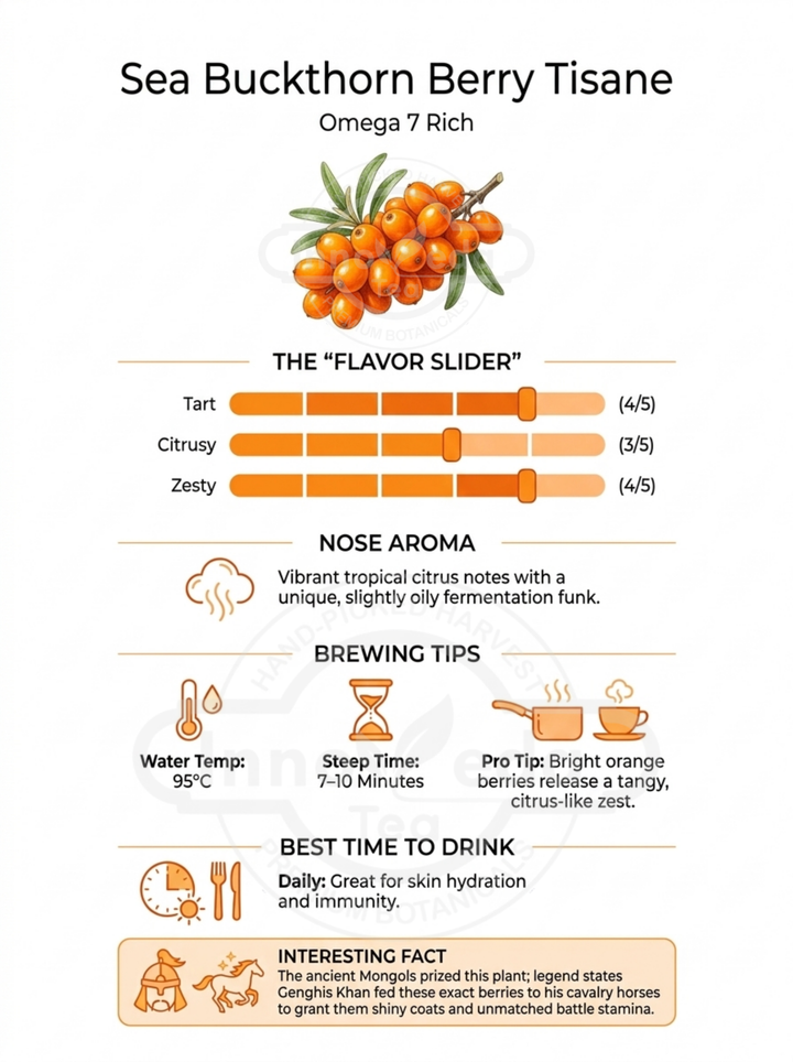 Sea Buckthorn Berry Tisane 100 Grams