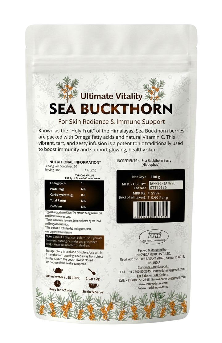 Sea Buckthorn Berry Tisane 100 Grams
