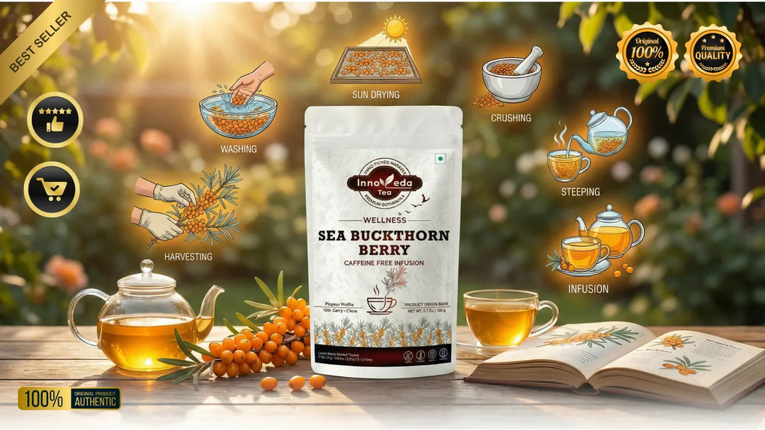 Sea Buckthorn Berry Tisane 100 Grams - INNOVEDA