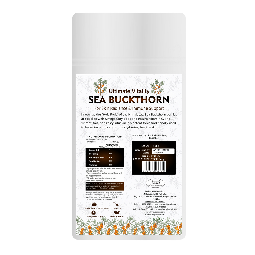 Sea Buckthorn Berry Tisane 100 Grams