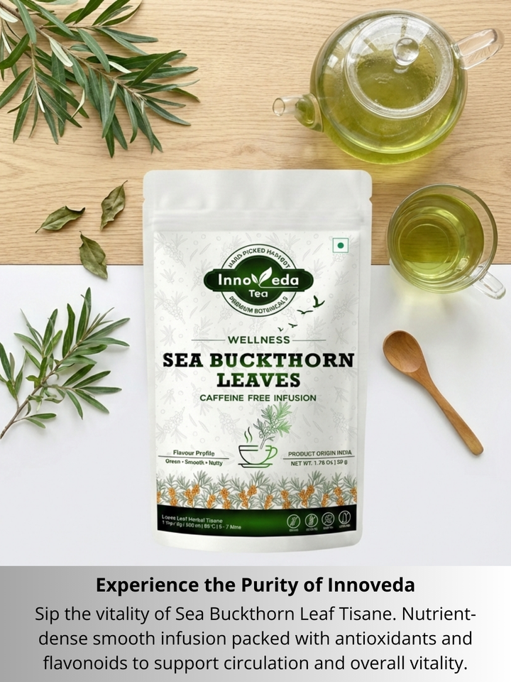 Thé à l'argousier (thé aux feuilles de baies de l'Himalaya)