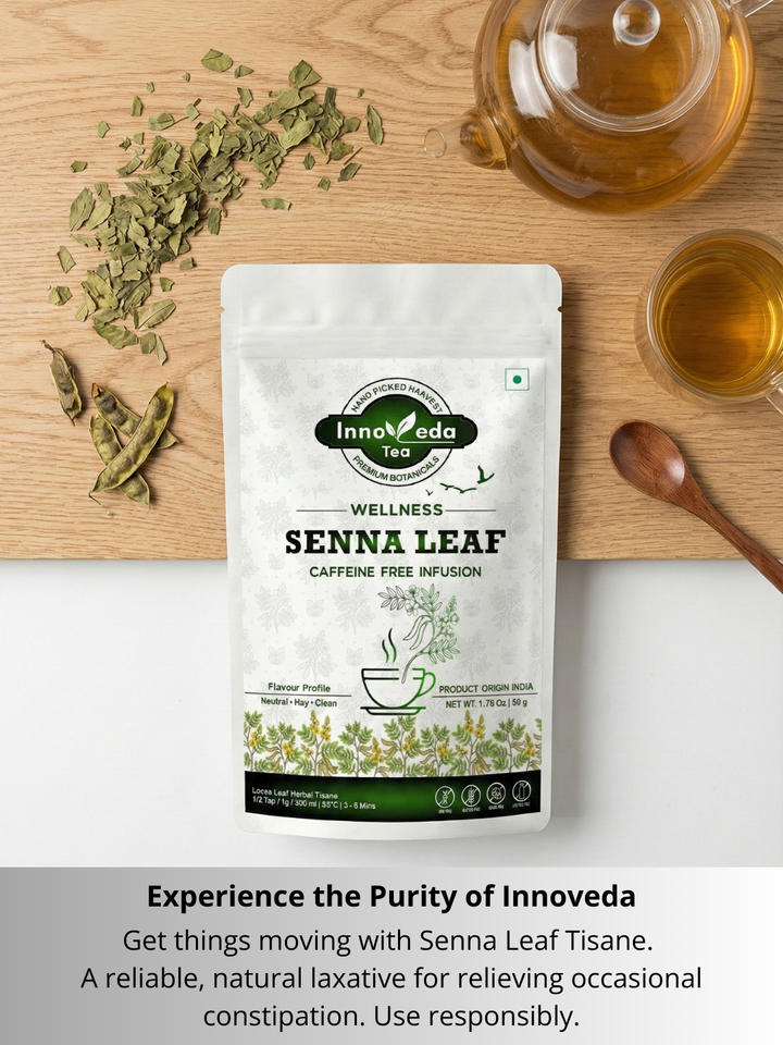 Reine Senna-Blätter zur Unterstützung der Verdauung 