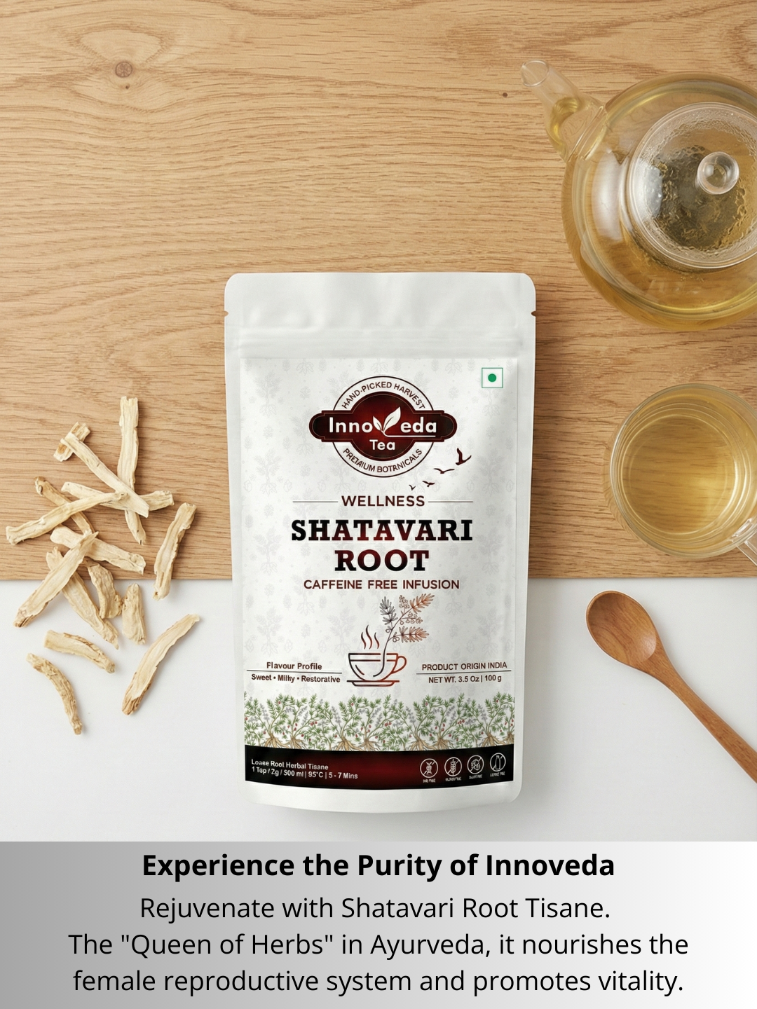 Thé de racine de Shatavari pour le bien-être des femmes