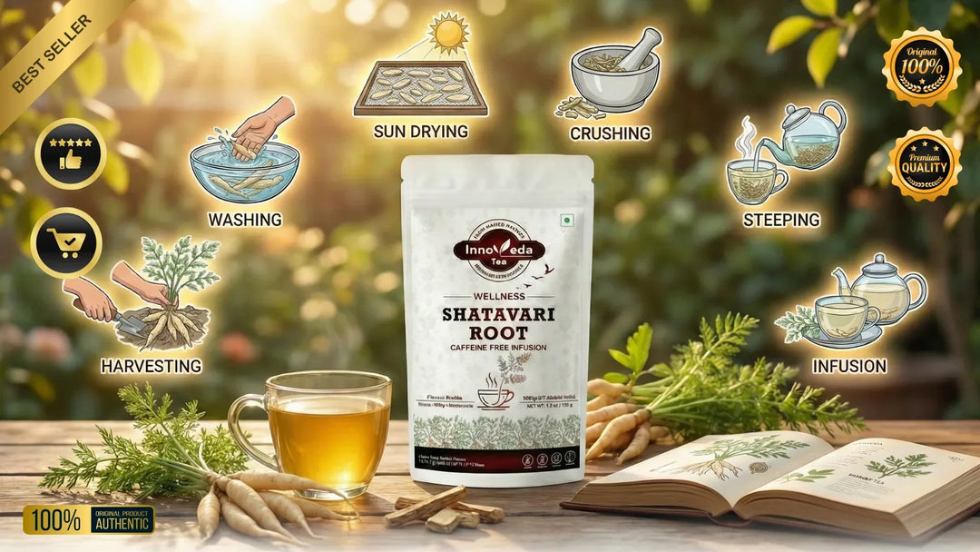 Shatavari Root Tisane 100 Grams - INNOVEDA