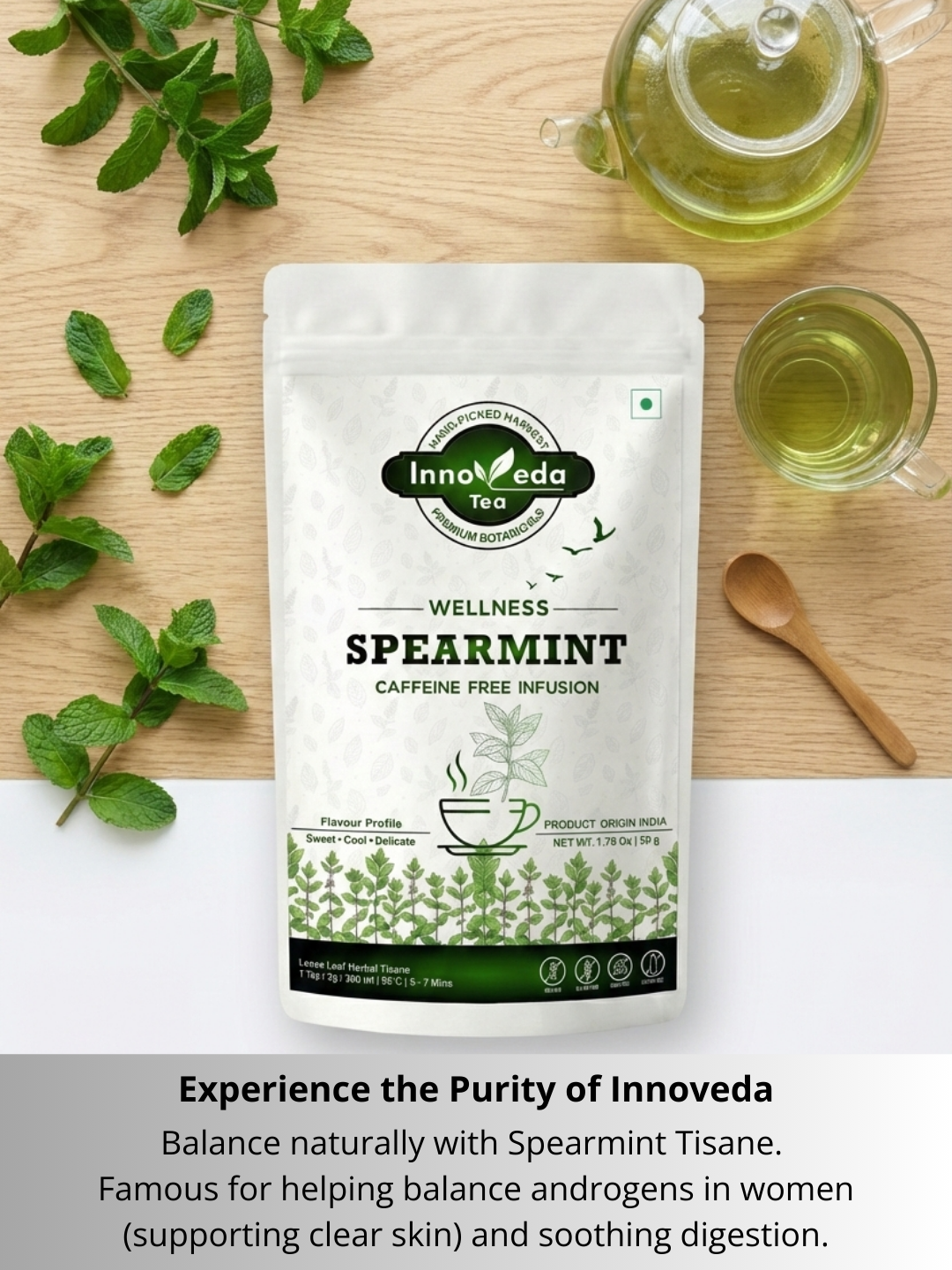 Thé à la menthe verte et au SOPK