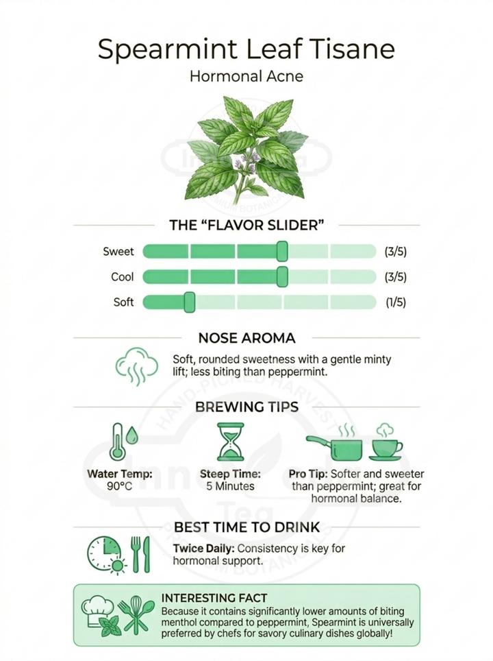 PCOS-Tee mit grüner Minze