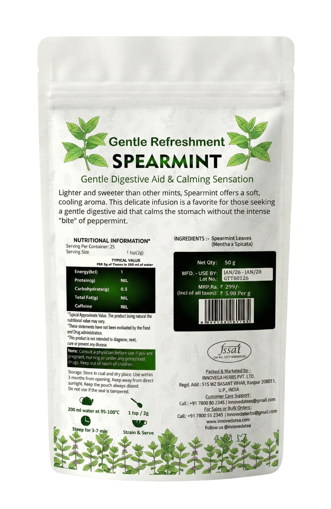 Spearmint Tisane 50 Grams