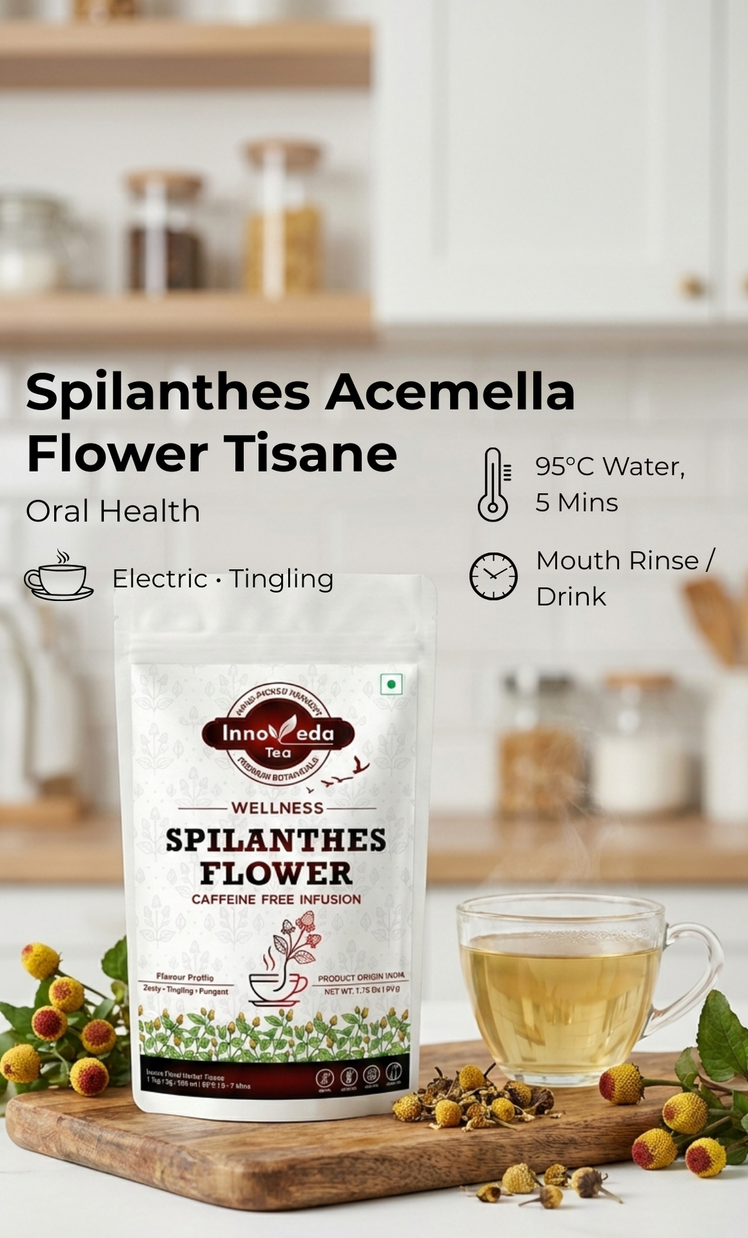 Spilanthes Flower Tisane 50 Grams