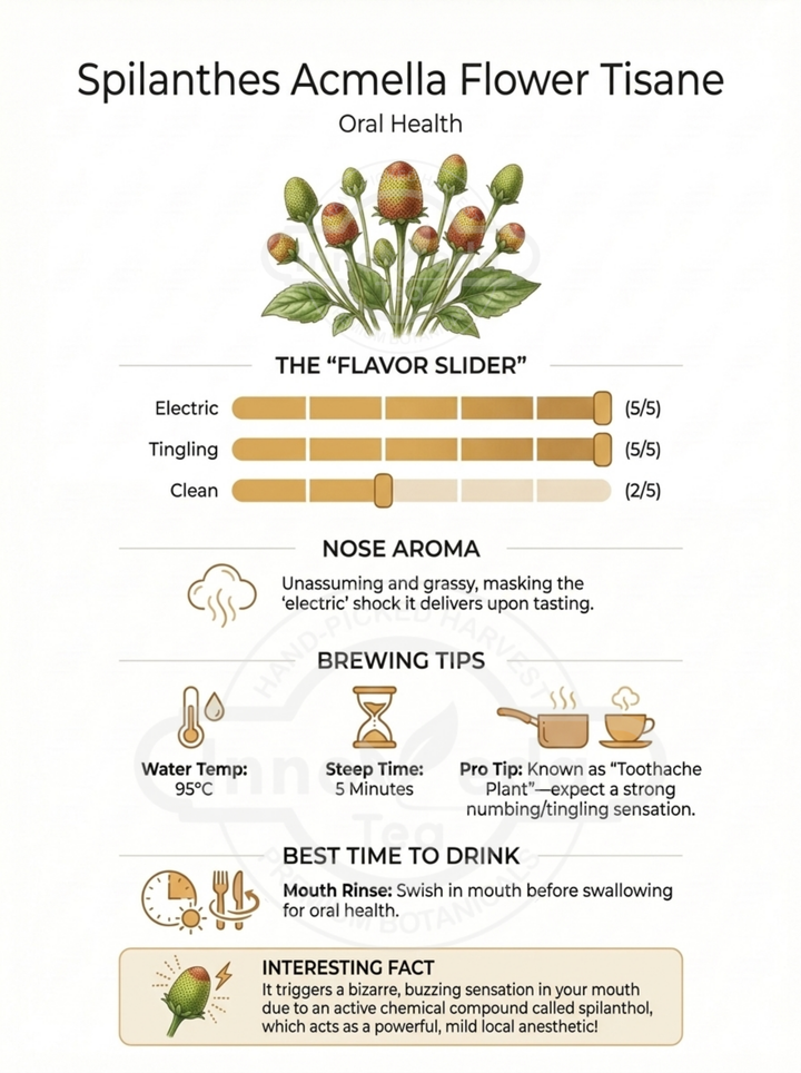 Spilanthes Flower Tisane 50 Grams