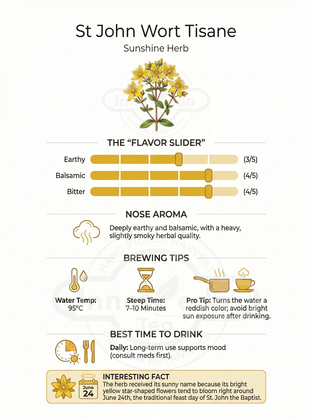 St. John Wort Tisane 50 Grams