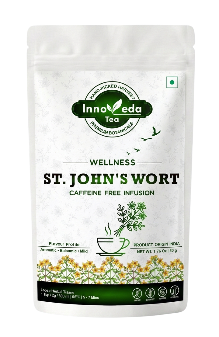 Thé au millepertuis pour la paix de l'esprit