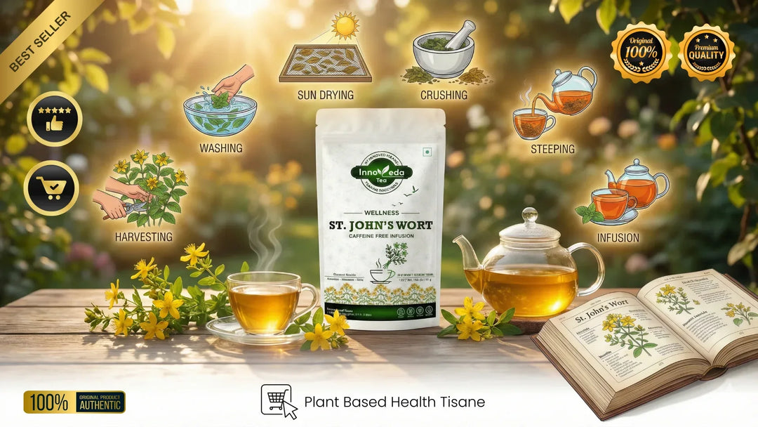 St. John Wort Tisane 50 Grams - INNOVEDA