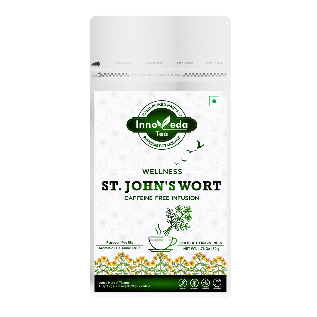 Thé au millepertuis pour la paix de l'esprit