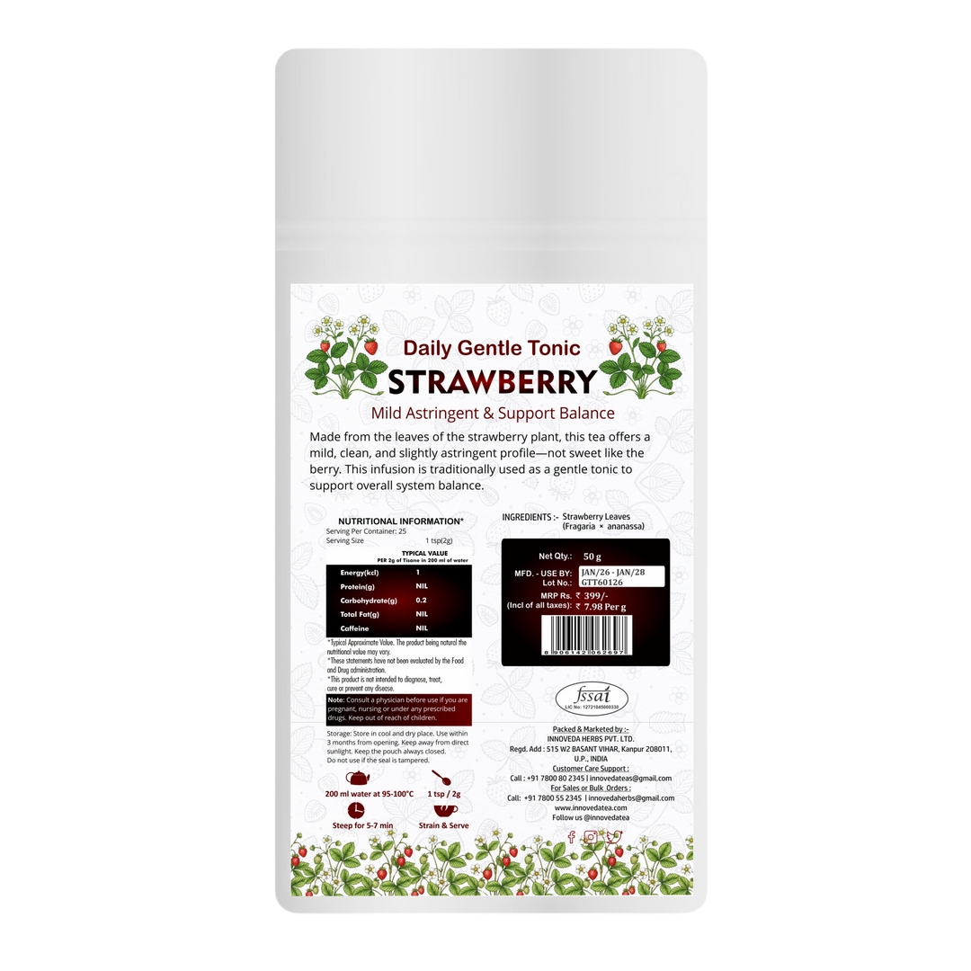 Strawberry Leaf Tisane 50 Grams