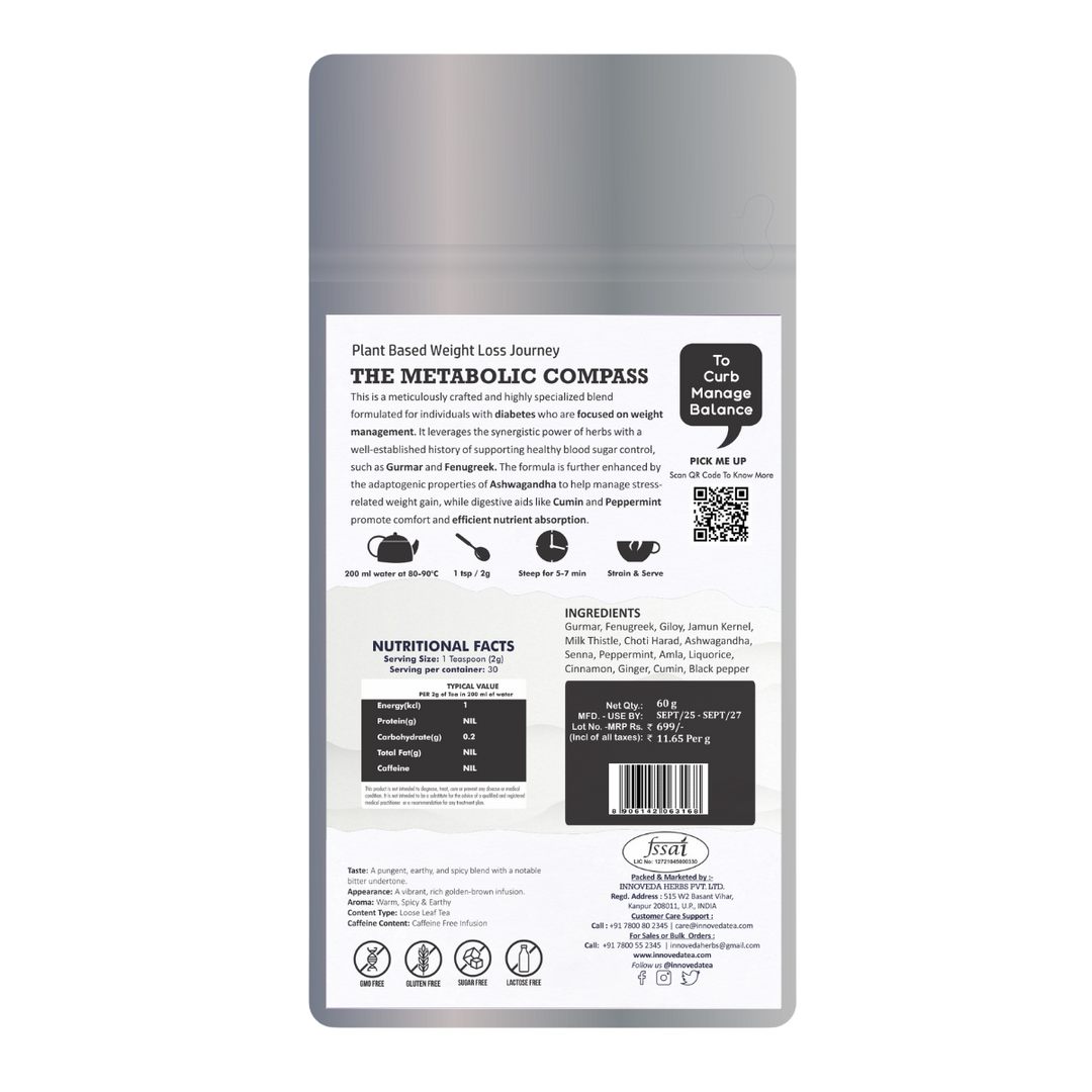 The Metabolic Compass Tea (30 Tea Cups) 60 Grams